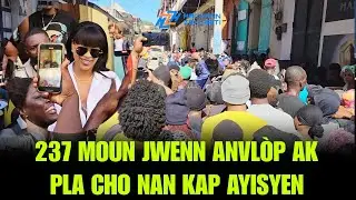 Moun Anvayi! Blondedy FERDINAND Okap pandan distribisyon 237 anvlòp ak pla cho