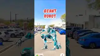 Giant robot found on google earth 🌎 #shorts #shockingviews