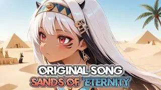 ✨ SANDS OF ETERNITY (永遠の砂) 🏛️ - Original Egyptian-Anime Fusion ☀️ [Official Lyric Video]