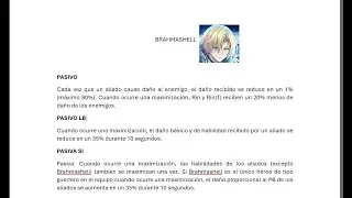 WTF CON SUS HABILIDADES 💀- BRAMMASHELL ESTA ROTISIMO /GrandChase DC/
