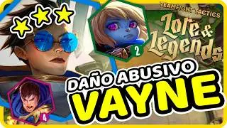 Abusa con VAYNE 3 ESTRELLAS - Teamfight Tactics SET 16
