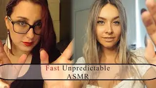 Spontaneous, Fast Unpredictable ASMR Triggers | Hand Movements with Simply Kel ASMR