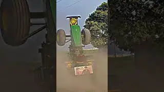 john Deere modified tractor on stand#shorts #tractorlover #openline #nishudeswal