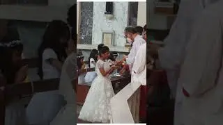first holy communion from olps church chembur Mumbai