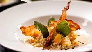 Hokkaidokürbis-Risotto Vorspeise - Weihnachtsmenü Teil 1 | Peter Offenhäuser