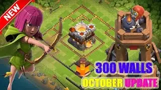 Clash Of Clans | BEST TH11 HYBRID BASE NEW UPDATE (BOMB TOWER /300 WALLS)Town Hall 11 Farming/Trophy