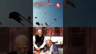 German Chancellor In India: PM Modi And Friedrich Merz Enjoy Kite Festival At Sabarmati Ashram