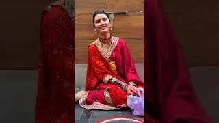 Subh Din Aayo Re 🥰 #neetubisht #lakhneet #youtubeshorts #trending #shorts #diwali #rangoli