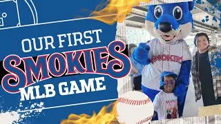 Our First Major League Baseball Game at the new Smokies Stadium in Knoxville Tennessee