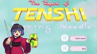 The Legend of Tenshi: Shining Needle - Touhou Jam 16 Playthrough