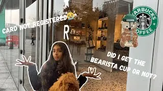 Did I get the Starbucks Bearista Cup or not✨🐻? Worth the hype? |Siya Dingankar|