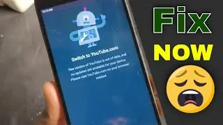 Redmi Note 4 - Switch to YouTube.com Problem Solve | switch to youtube.com problem Redmi note 4