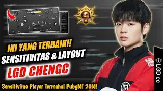 NEW PMGC 🔥Sensitivitas LGD Chengc Terbaru + Kode PUBG | Sensitivitas PUBG Mobile Terbaik 2022-2023