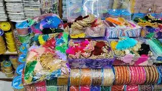 Saree pallu thread hanging available in 30 colour set packing//saree kuchu starting from 60 rs dozen