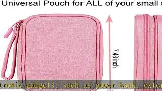 CAOODKDK Electronics Accessories Organizer Pouch Bag, Electronic Organizer Travel Universal Cable O
