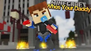Minecraft WHO'S YOUR DADDY - SCUBA STEVE HAS FUN WITH BABY DUCK!!