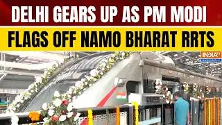 PM Narendra Modi to Flag Off India&rsquo;s First Namo Bharat RRTS in Delhi | Watch Visuals