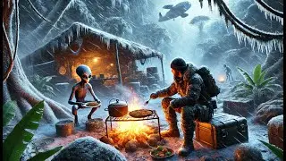 The Blizzard Hit the Camp Hard — Human Dug Shelter, Lit Fires, & Fed the Crew | HFY Story