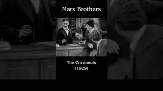 Classic Marx Brothers! (The Cocoanuts - 1929) #shorts #marxbrothers #classiccomedy #grouchomarx