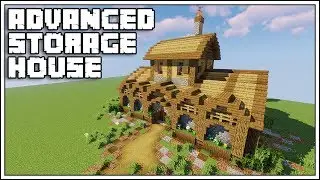 Minecraft 1.14 Advanced Storage House Tutorial