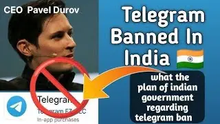 Telegram ban In India / CEO arrested in France | Technical Joni