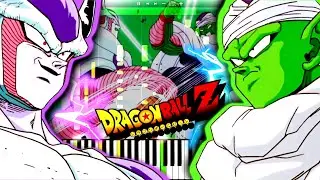 Dragon Ball Z - Piccolo Vs Frieza | Piano Tutorial