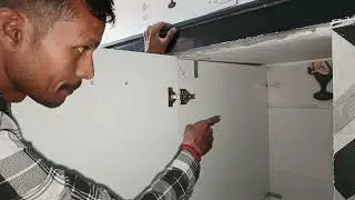 modular kitchen🪛 किचन 5 बास्केट लगाई गई है 