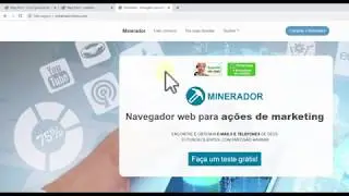 Minerador 2019 -  Extrator de emails e telefones: demonstra&ccedil;&atilde;o completa
