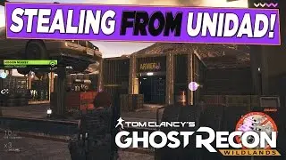 Stealing From Unidad! (Extreme/No HUD) - Tom Clancy's Ghost Recon Wildlands - MrPlebabe