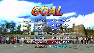 Outrun Online Arcade - Outrun Mode - Route A 4'34''797