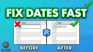 Entering Dates into Attribute Table Using ArcGIS Pro Calculate Fields Function (Part 1) | ArcGIS Pro