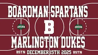 Marlington Dukes vs Boardman Spartans (Girls Basketball) - 12/15/2025