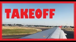 Volotea A320 Morning Takeoff Strasbourg-Entzheim Airport (SXB) 🇫🇷