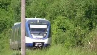 NWB VT 729 (ex. NOB VT 643 119/619) als RB84 (75668) von Holzminden nach Bad Driburg Westf.
