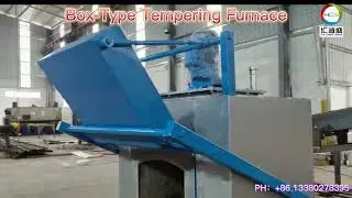 Industrial Box-type tempering furnace (Customer site)     www.chengshengindustry.com