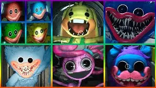 POPPY PLAYTIME ALL JUMPSCARES REVERSE