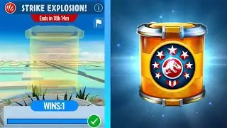 NEW Strike Explosion Incubator OPENING! | Jurassic World Alive
