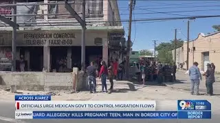 Officials urge Mexican government to help with the migrant crisis.
