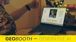 GeoBooth &mdash; An interactive photobooth for #geology promotion using generative AI