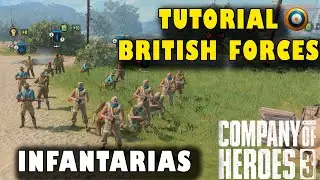 TUTORIAL BRIT&Acirc;NICOS: INFANTARIAS  #coh3ptbr