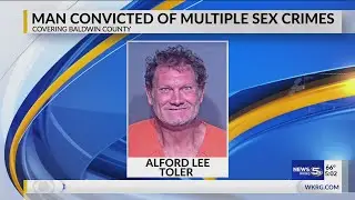 Baldwin County man convicted of rape, sodomy and incest