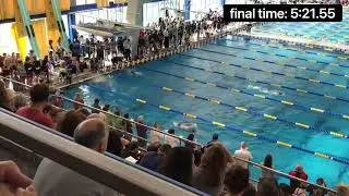 500 freestyle - WPIAL 2022