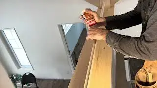 Comment faire des fausses poutres, How to make beams on celling. 