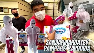 BUGUN MANI GALIM 😂😂😂 33-SON | SANJAR PARDAYEV PAMPERS  ZAVODIDA
