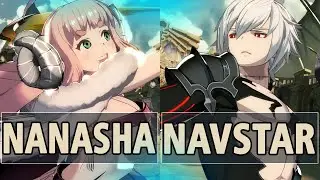 GBVSR:🔥Nanasha (Anila) Vs Navstar (Lucilius)🔥| High Level Gameplay.