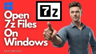 Как легко открыть файлы 7z в Windows