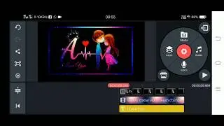 Best Name art video editing | kinemaster video editing in hindi | Sachin mane tv