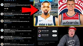 Kristaps Porzingis Wizards Spencer Dinwiddle Mavericks 2022 NBA Trade Deadline Reaction