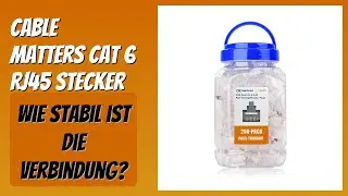 BEWERTUNG (2025): Cable Matters Cat 6 RJ45 Stecker. Infos