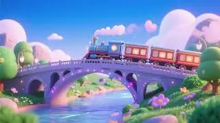 The Train and the Magical Bridge | Fun Kids Songs & Nursery Rhymes for Toddlers